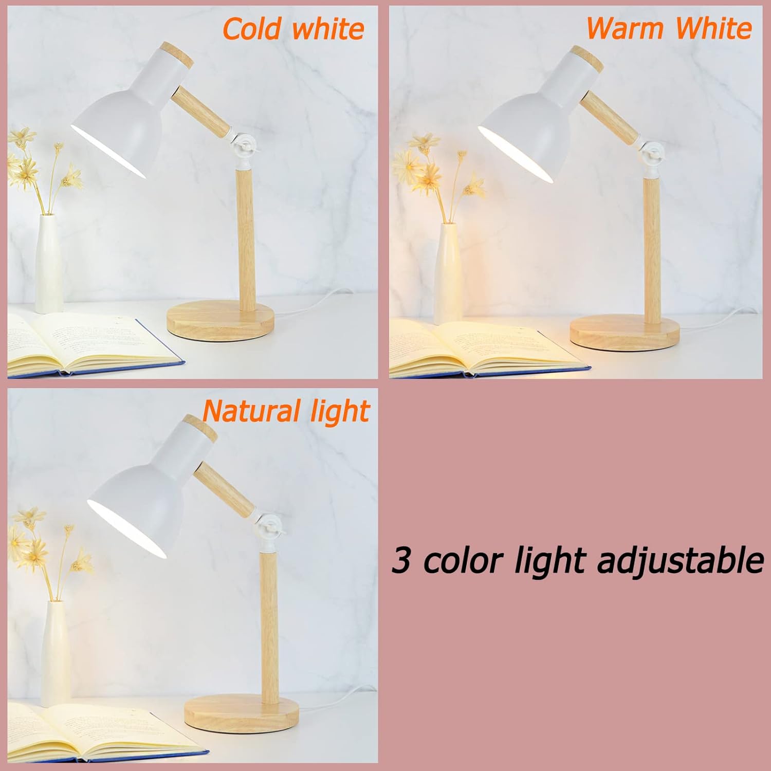 Minimalist Table Lamp for Study & Bedside