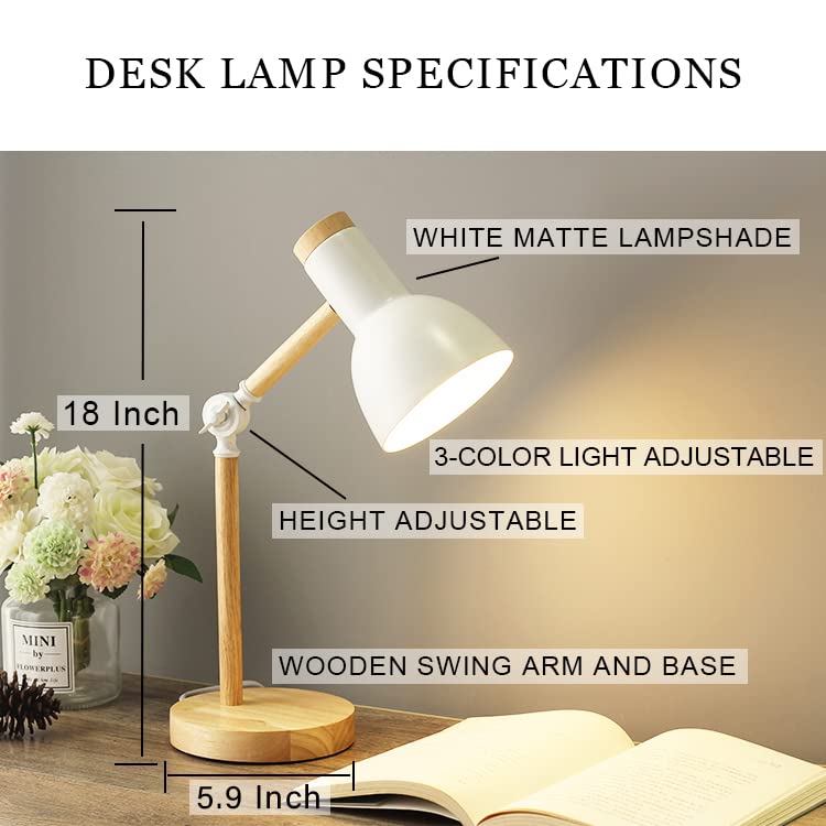 Minimalist Table Lamp for Study & Bedside