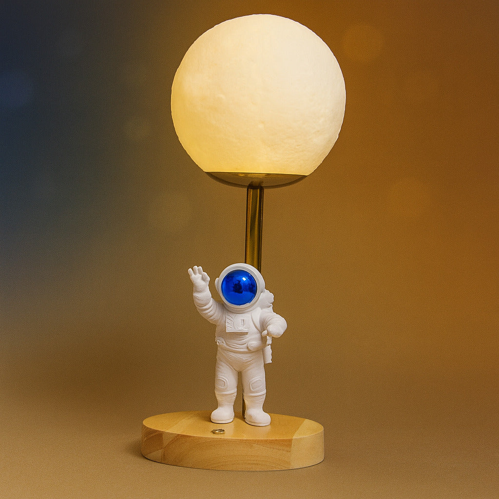Modern Wooden Base Night Light Décor