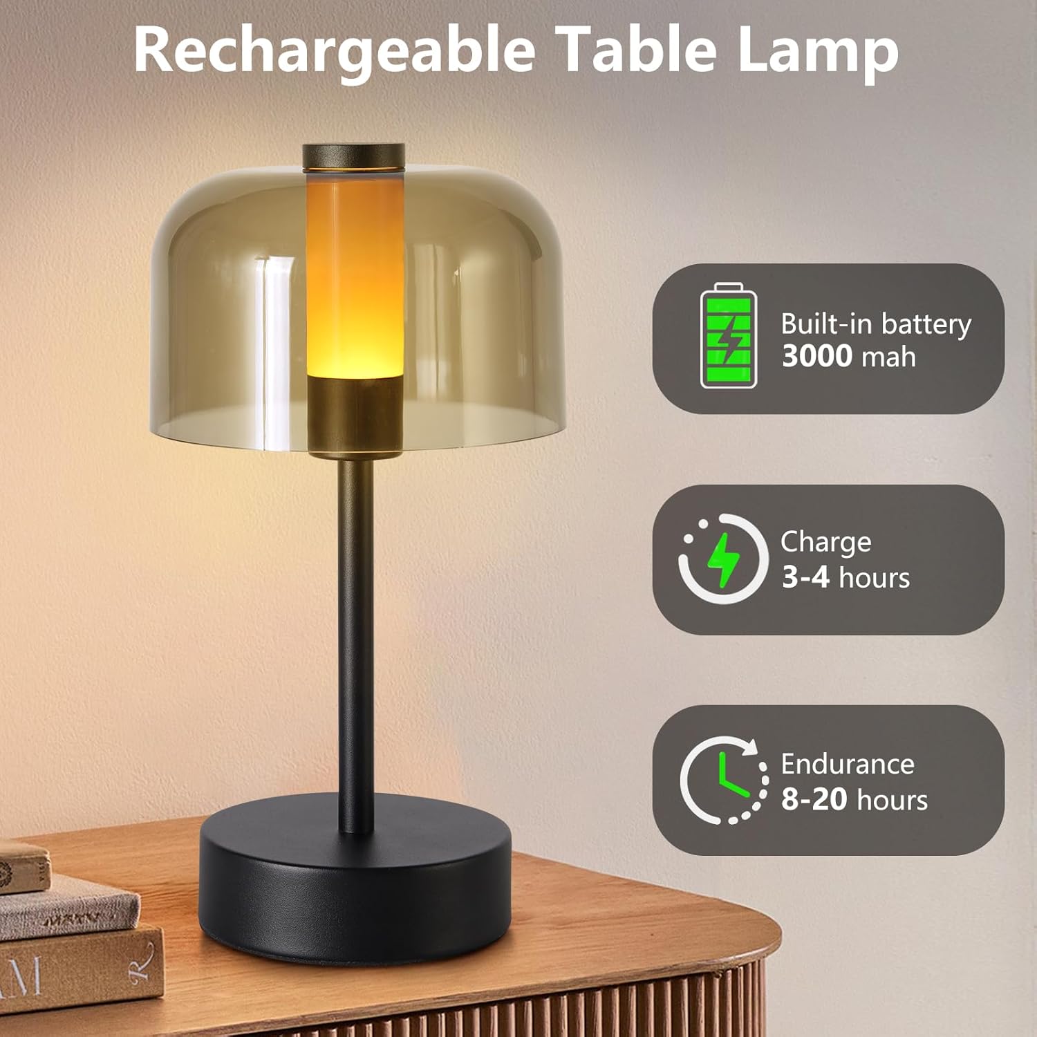 Minimalist Ambient Light for Bedside & Desk