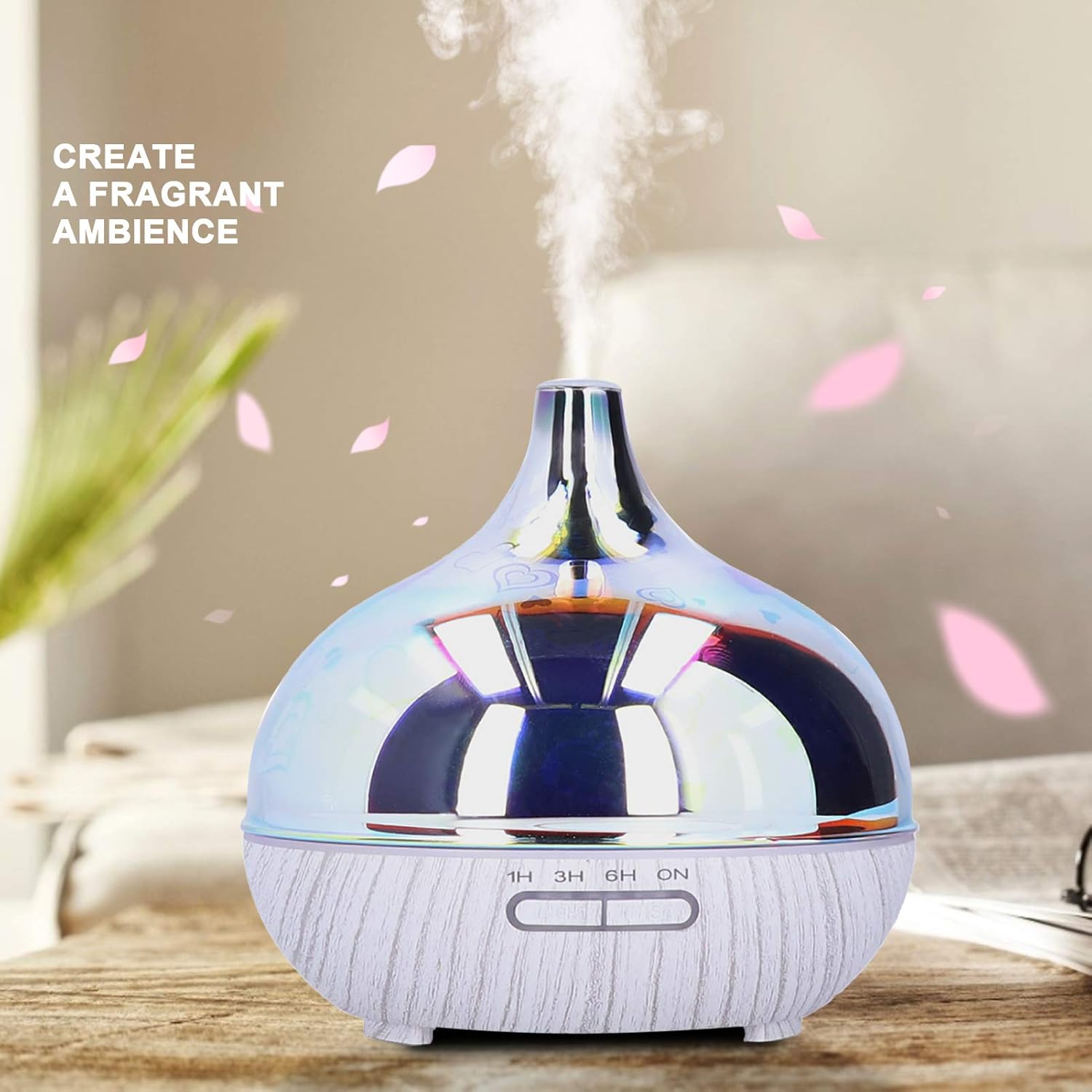 Ultrasonic Essential Oil Humidifier Lamp