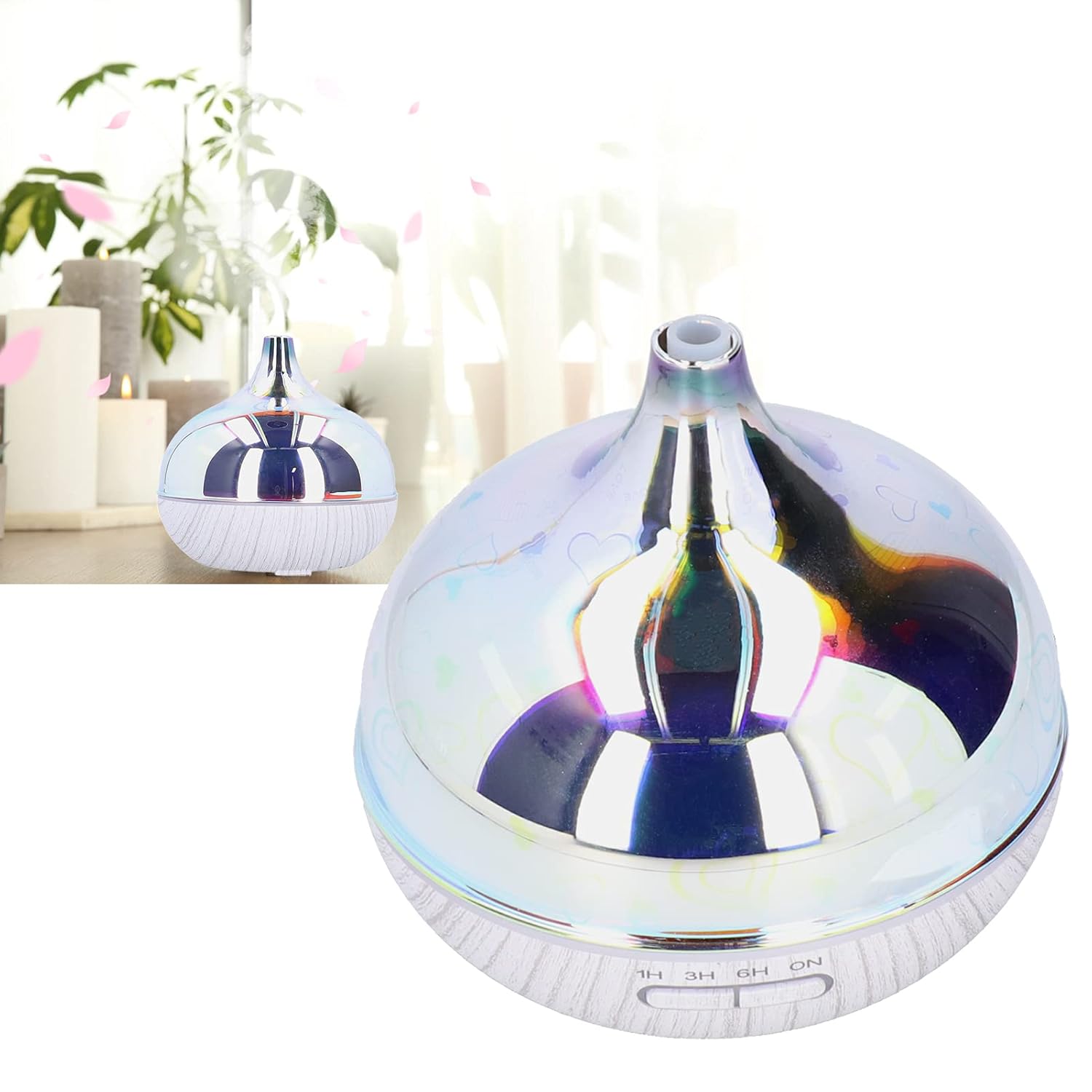 Ultrasonic Essential Oil Humidifier Lamp
