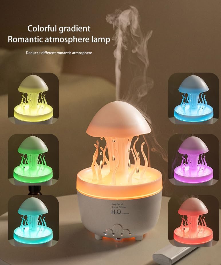 Ultrasonic Humidifier with Ambient LED Light