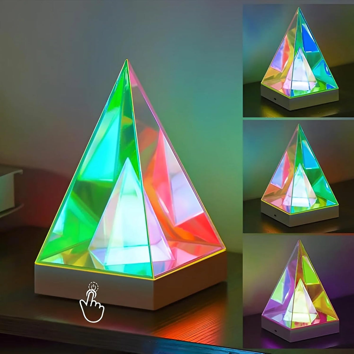 Color Changing Ambient Light for Modern Home & Desk Décor