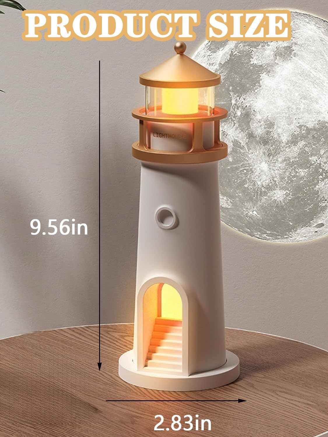 Coastal Style Ambient Night Light for Home Décor