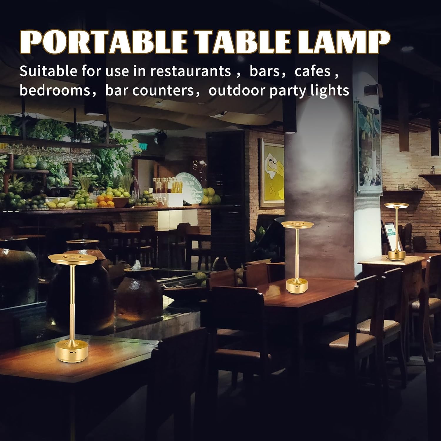 Minimalist Touch LED Accent Light for Home & Desk