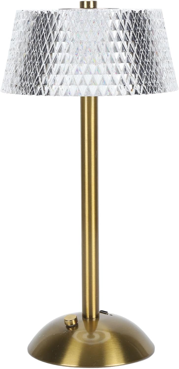 Elegant Gold Accent Bedside & Living Room Light