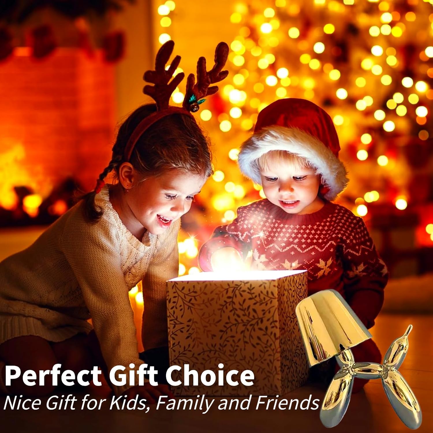 Artistic Gold Accent LED Light for Modern Décor
