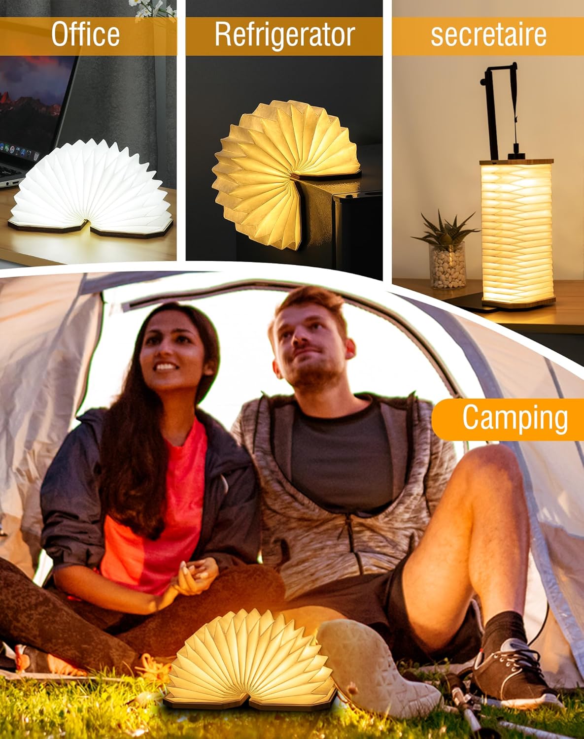 Minimalist Vertical Ambient Light for Home & Office