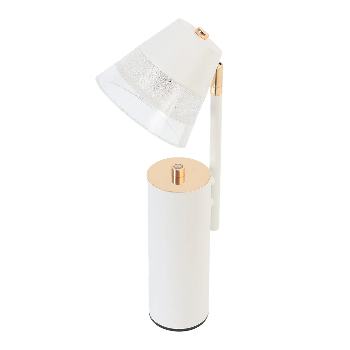 Minimalist White Desk & Bedside Light