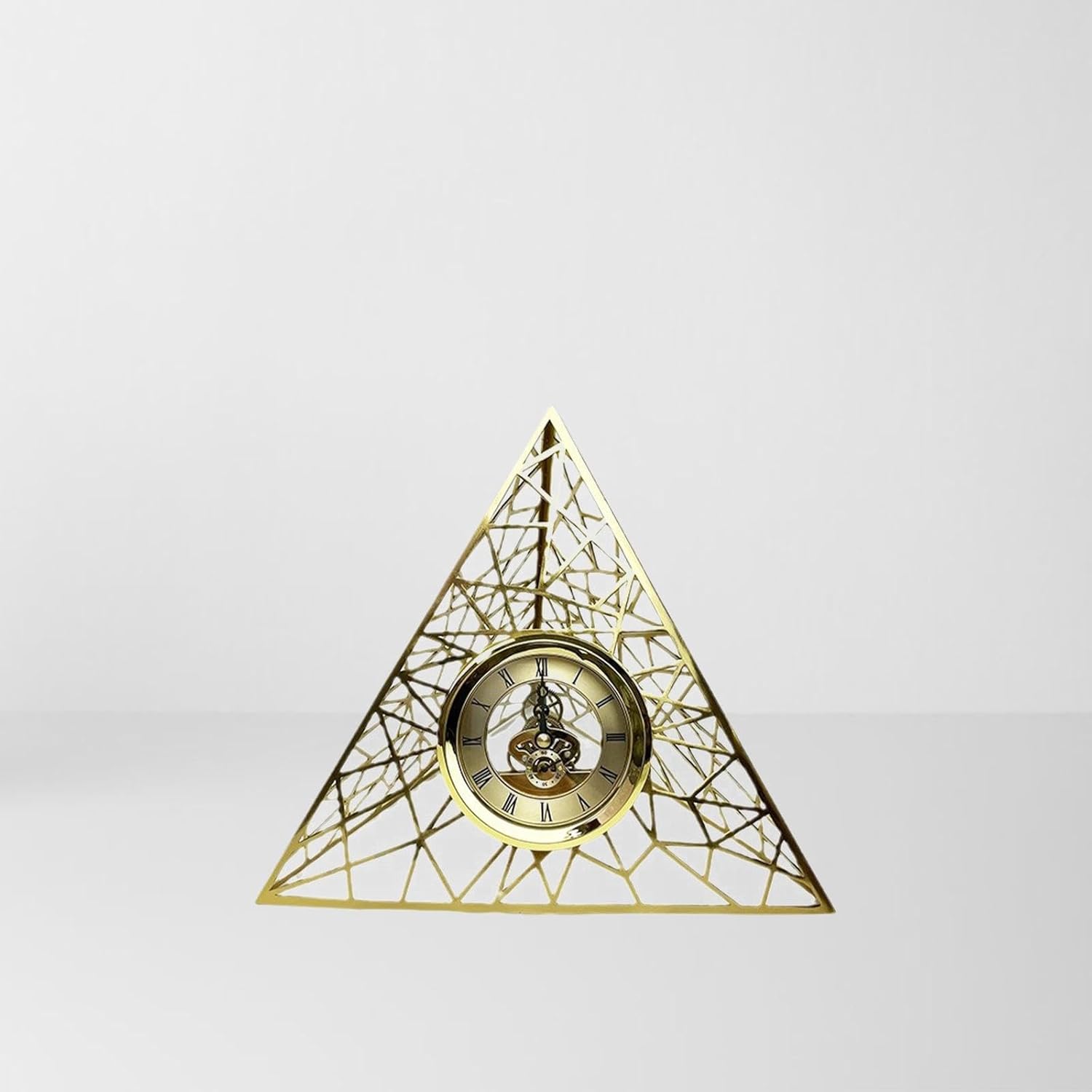 Luxury Gold Metal Desk & Home Décor Clock