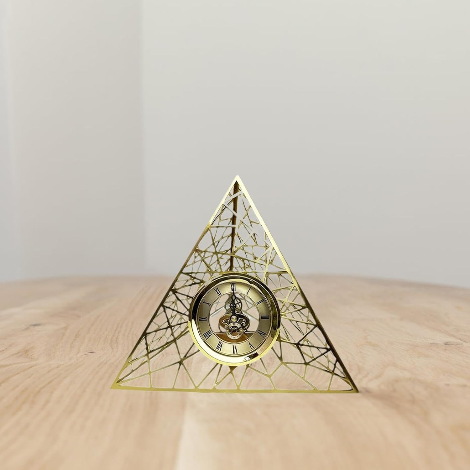 Luxury Gold Metal Desk & Home Décor Clock