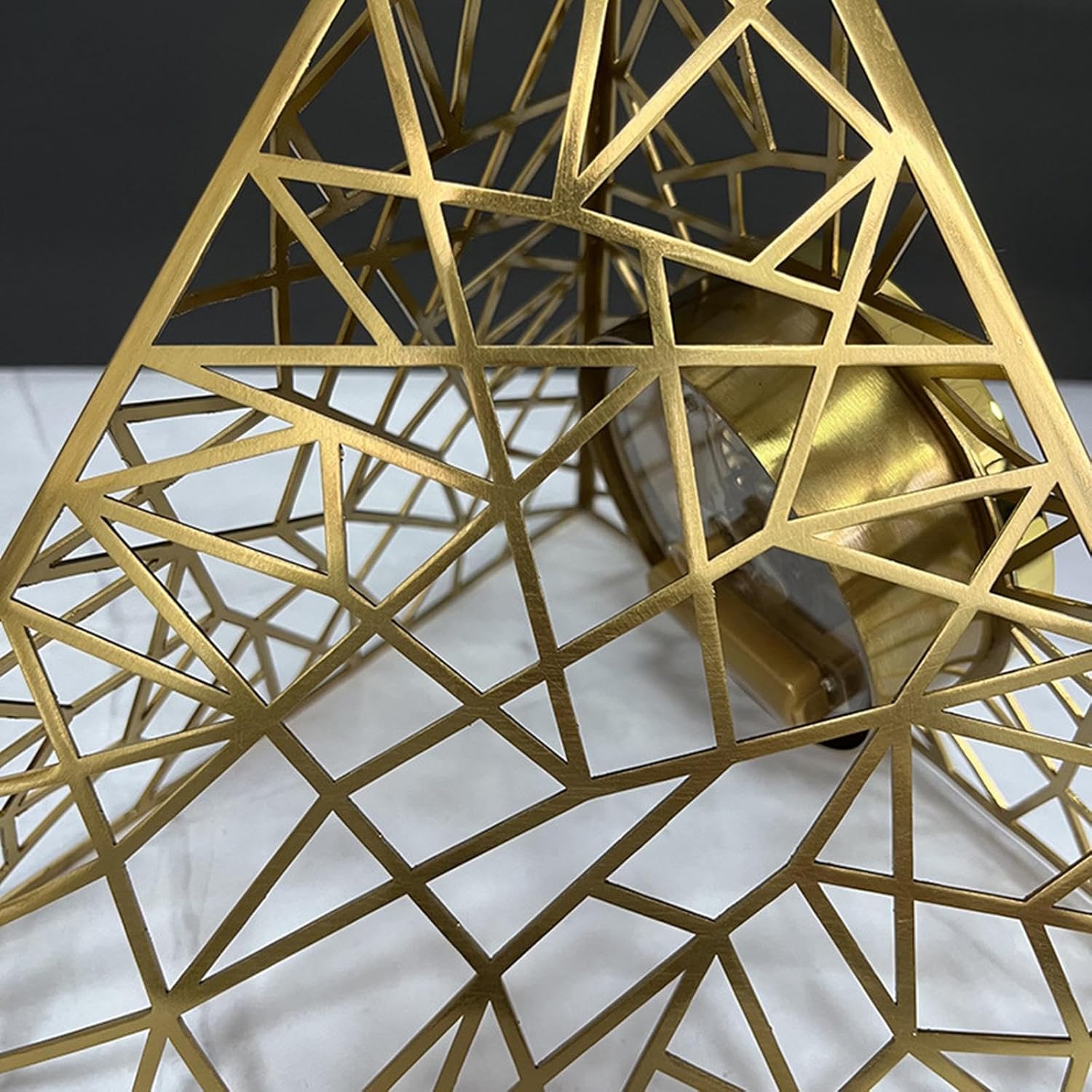 Luxury Gold Metal Desk & Home Décor Clock