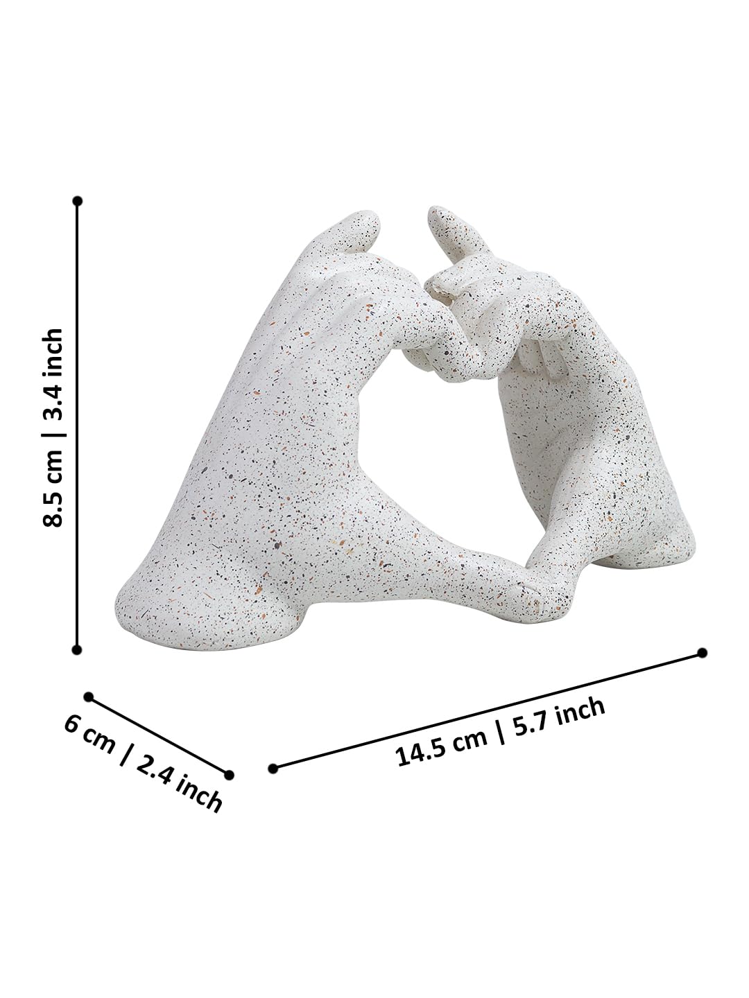 Modern Love Art Décor Figurine for Home & Gifting