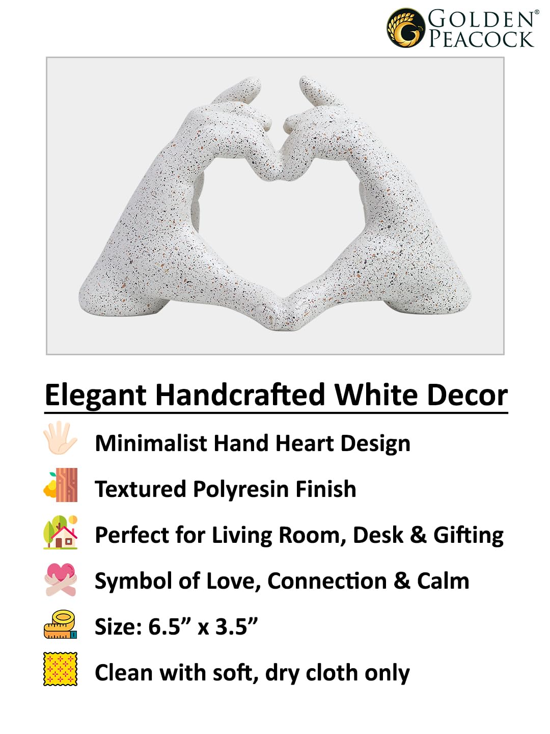 Modern Love Art Décor Figurine for Home & Gifting
