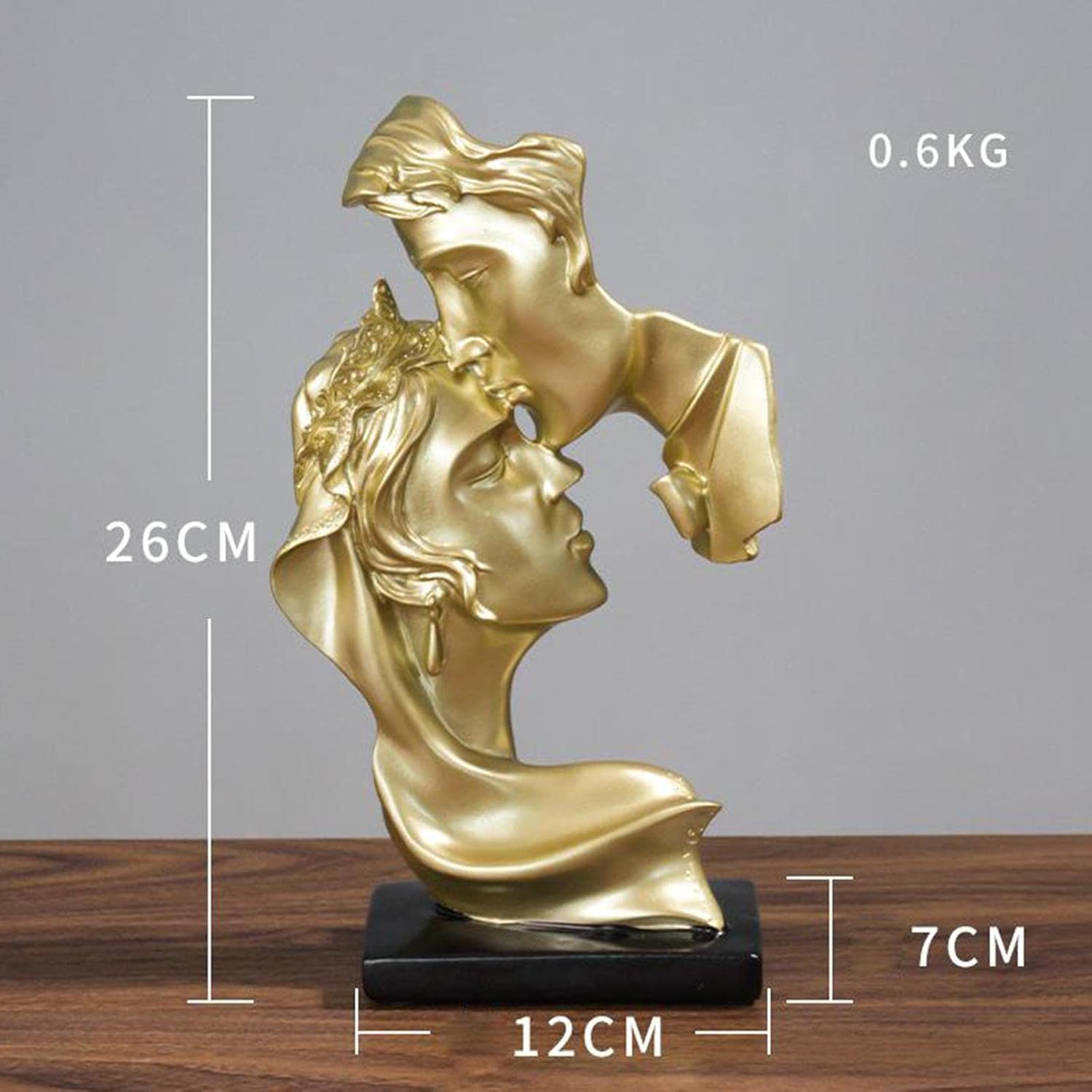 Luxury Modern Love Art Décor Figurine