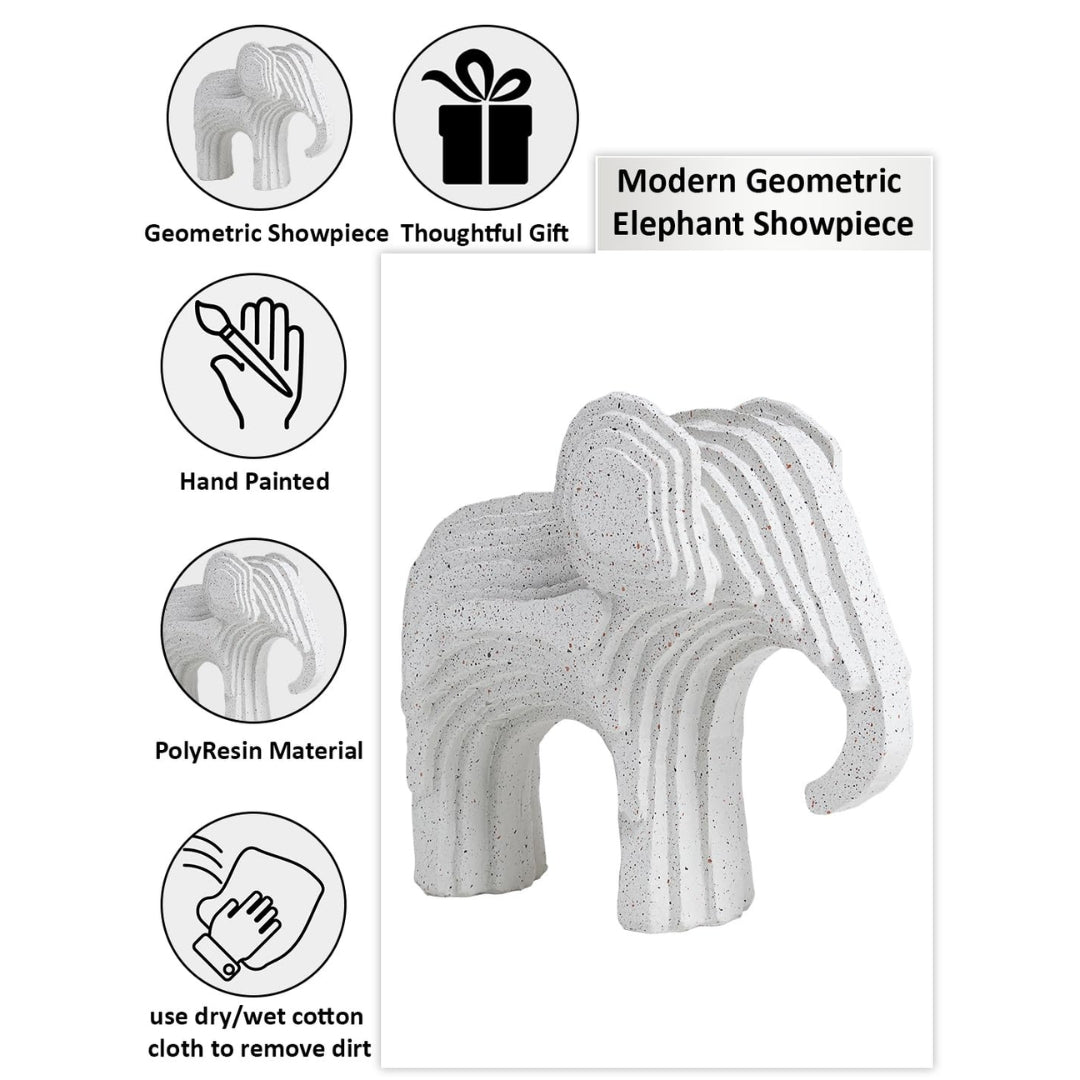 Modern Stone-Style Art Décor Figurine for Home