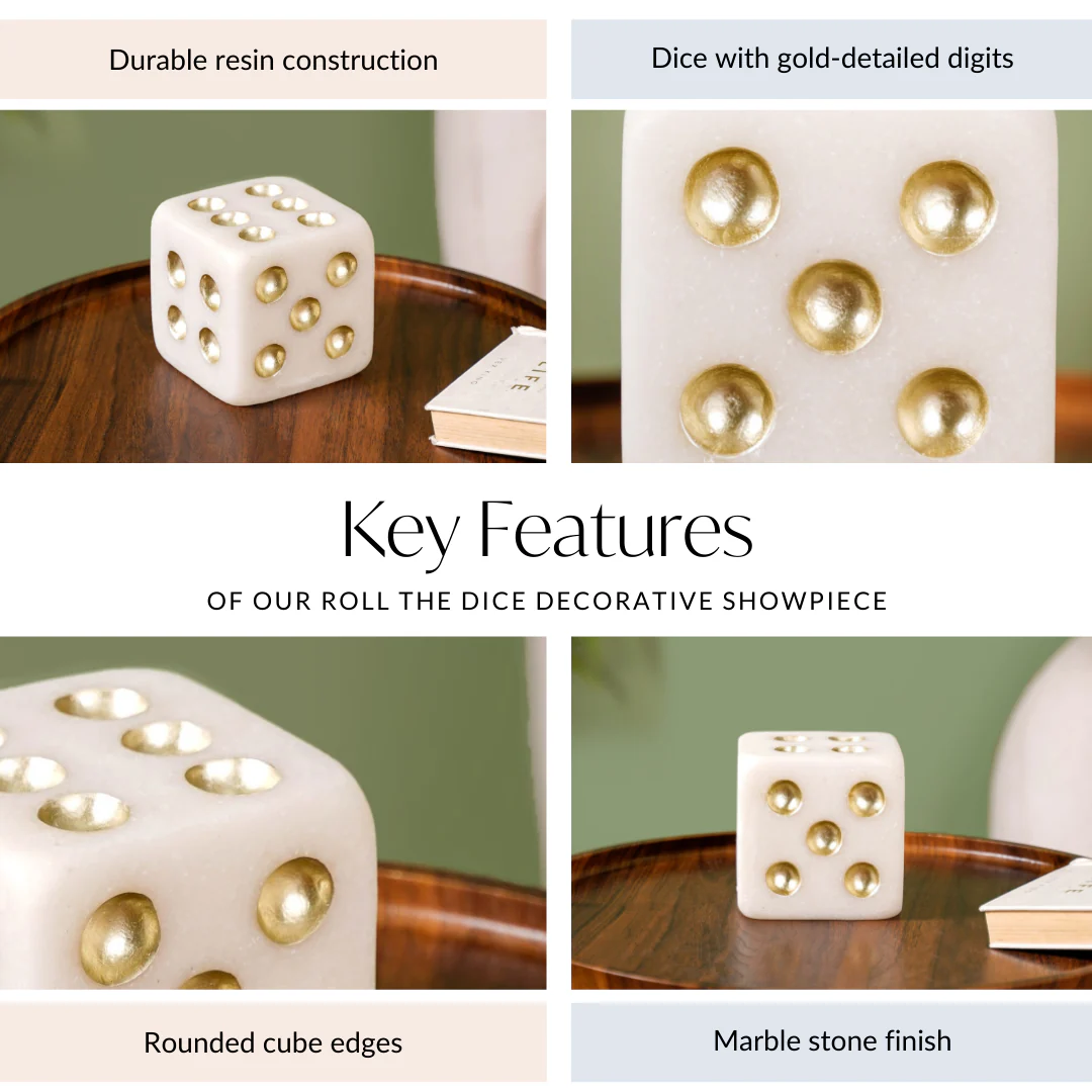 Modern Decorative Accent for Home Décor (3inch)