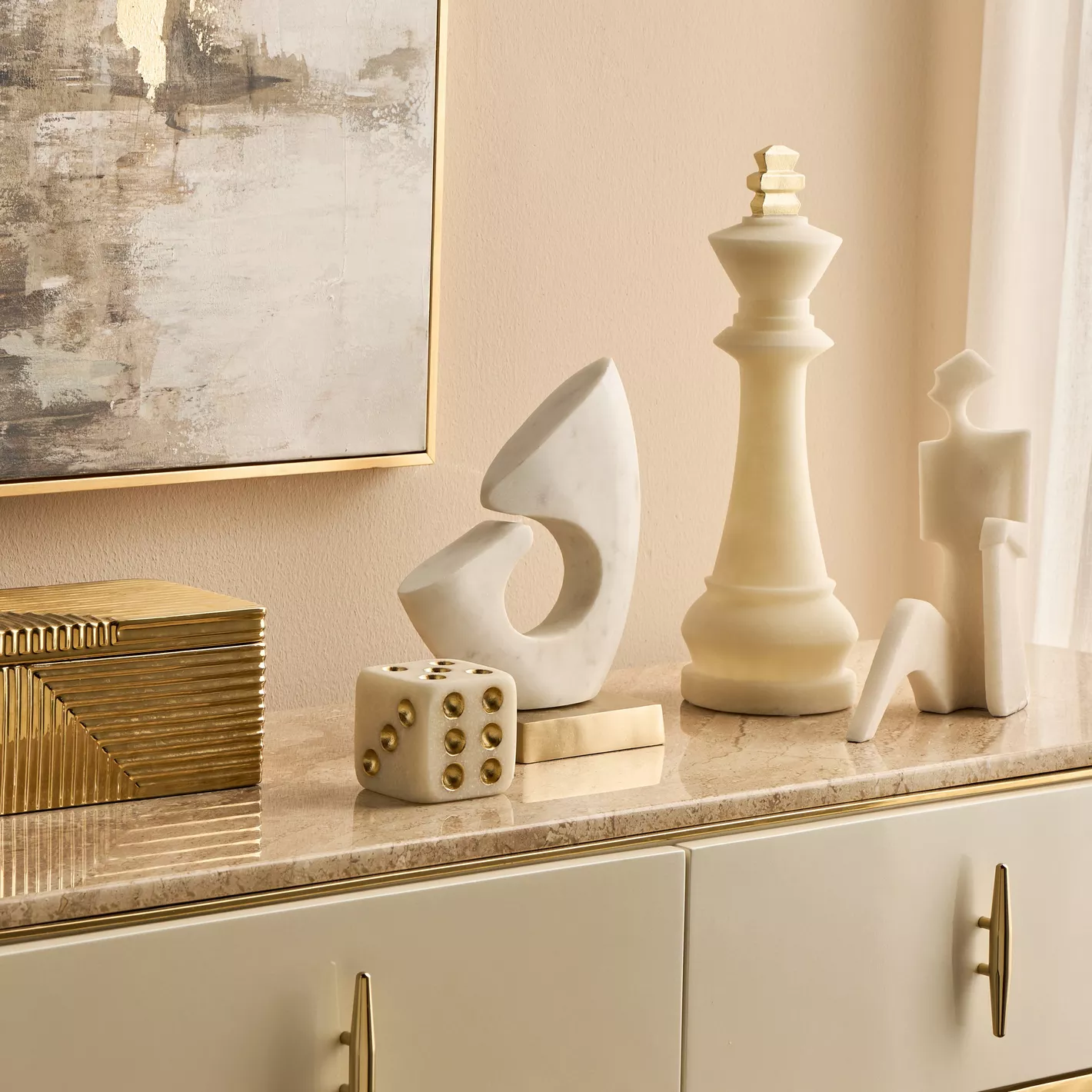 Modern Decorative Accent for Home Décor (3inch)