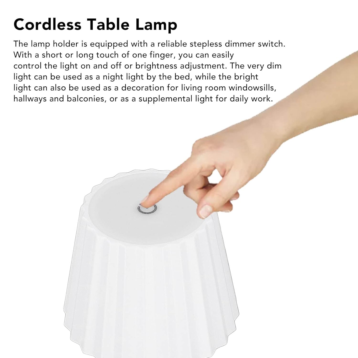 Minimalist LED Bedside & Desk Light