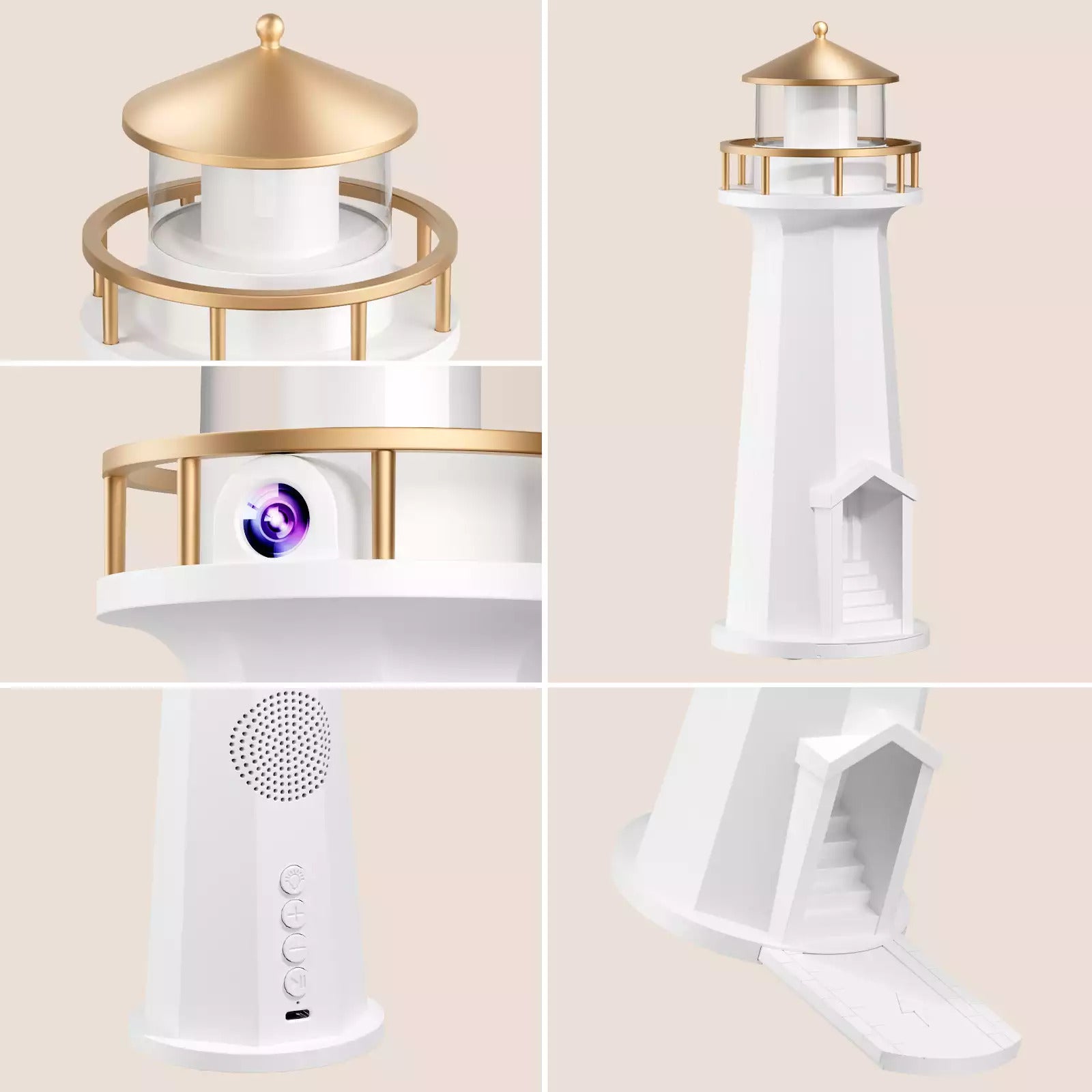 Coastal Style Ambient Night Light for Home Décor